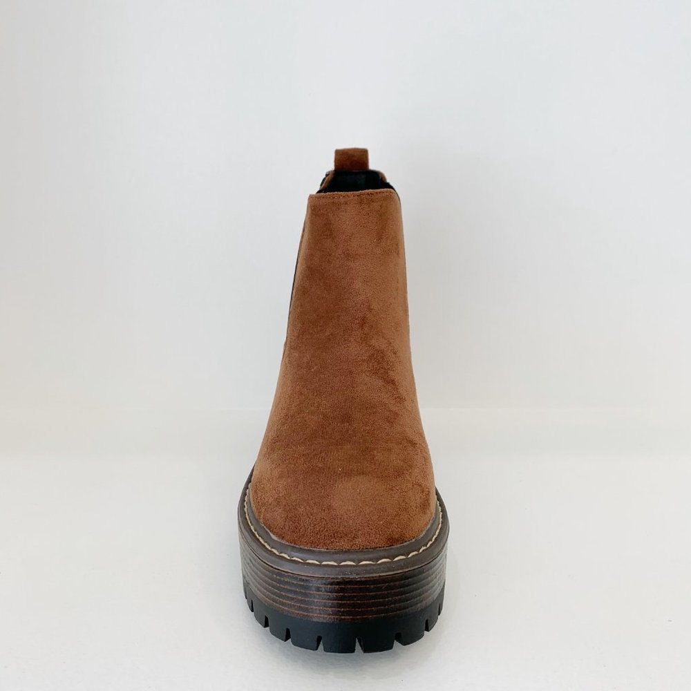 Platform Boot in Brown - Picture 2 of 3